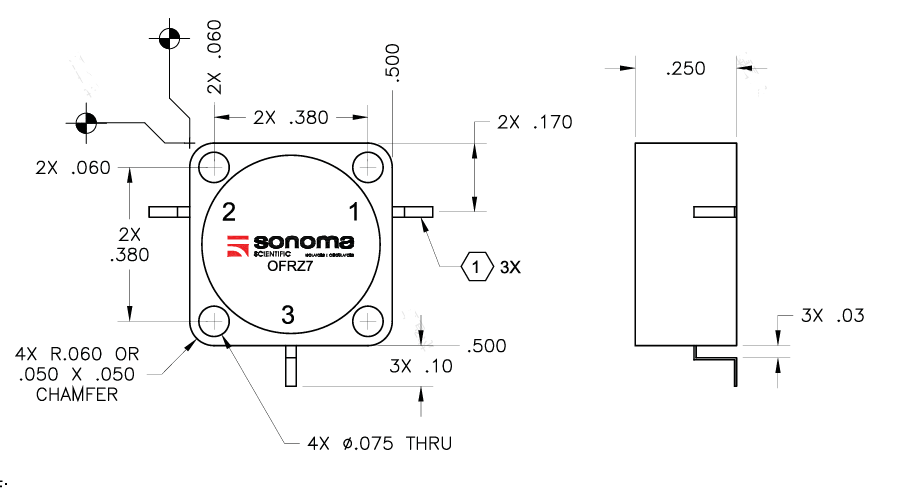 Sonoma Scientific C4YD2嵌入式環行器
