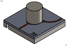 JQL JCS34K0T36K0A0 Ka波段微帶隔離器34-36GHz